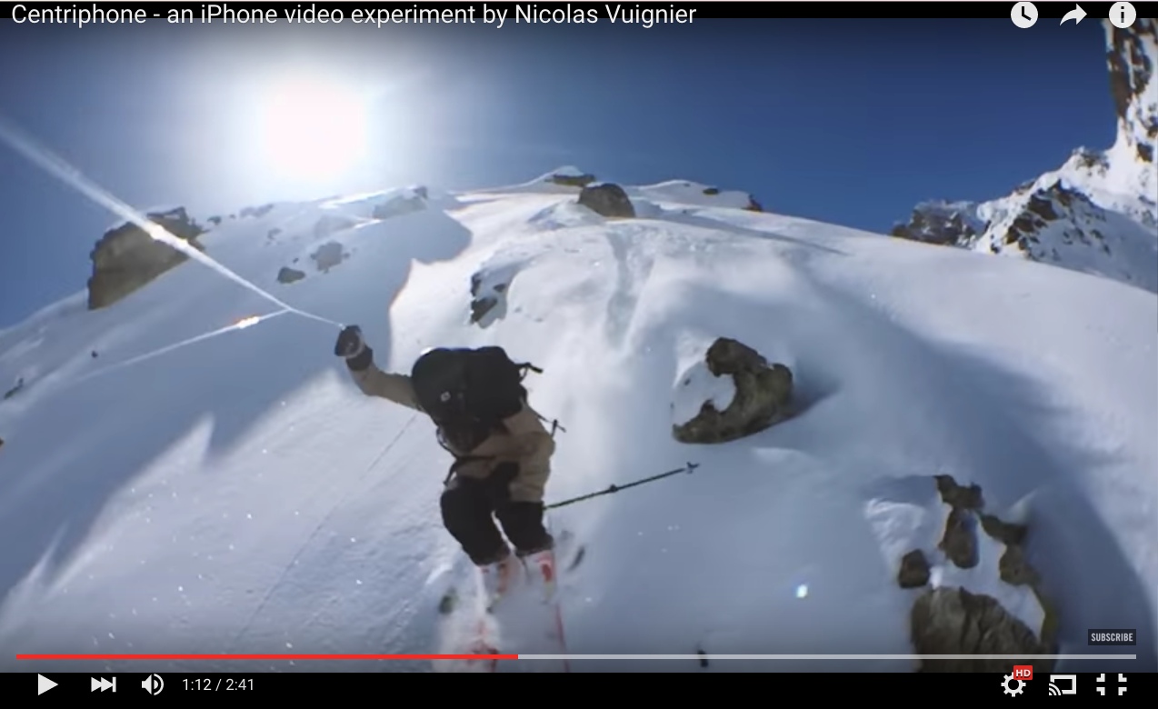 Guy Swings iPhone 6 Around His Head While Skiing, Accidentally Creates Stunning Commercial