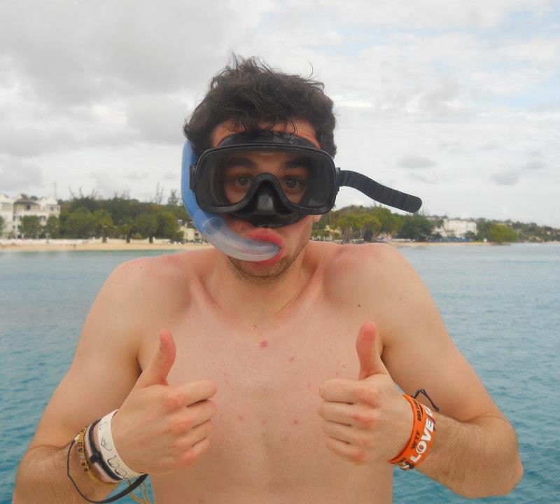 Alex-snorkeling