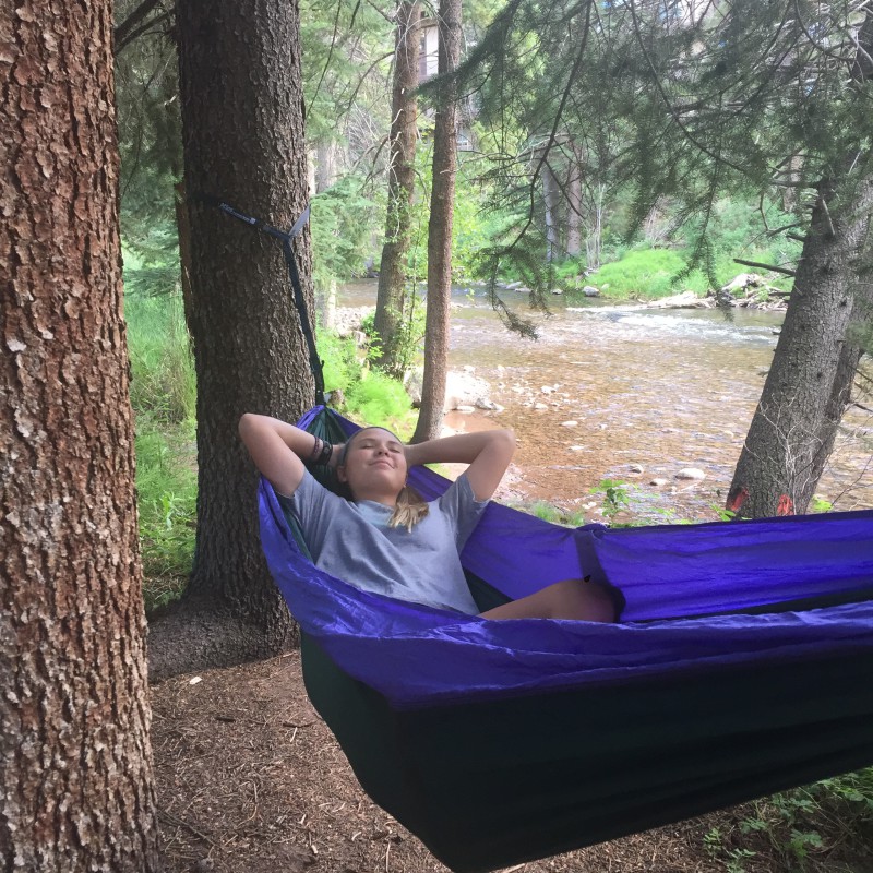 Hammock by the river