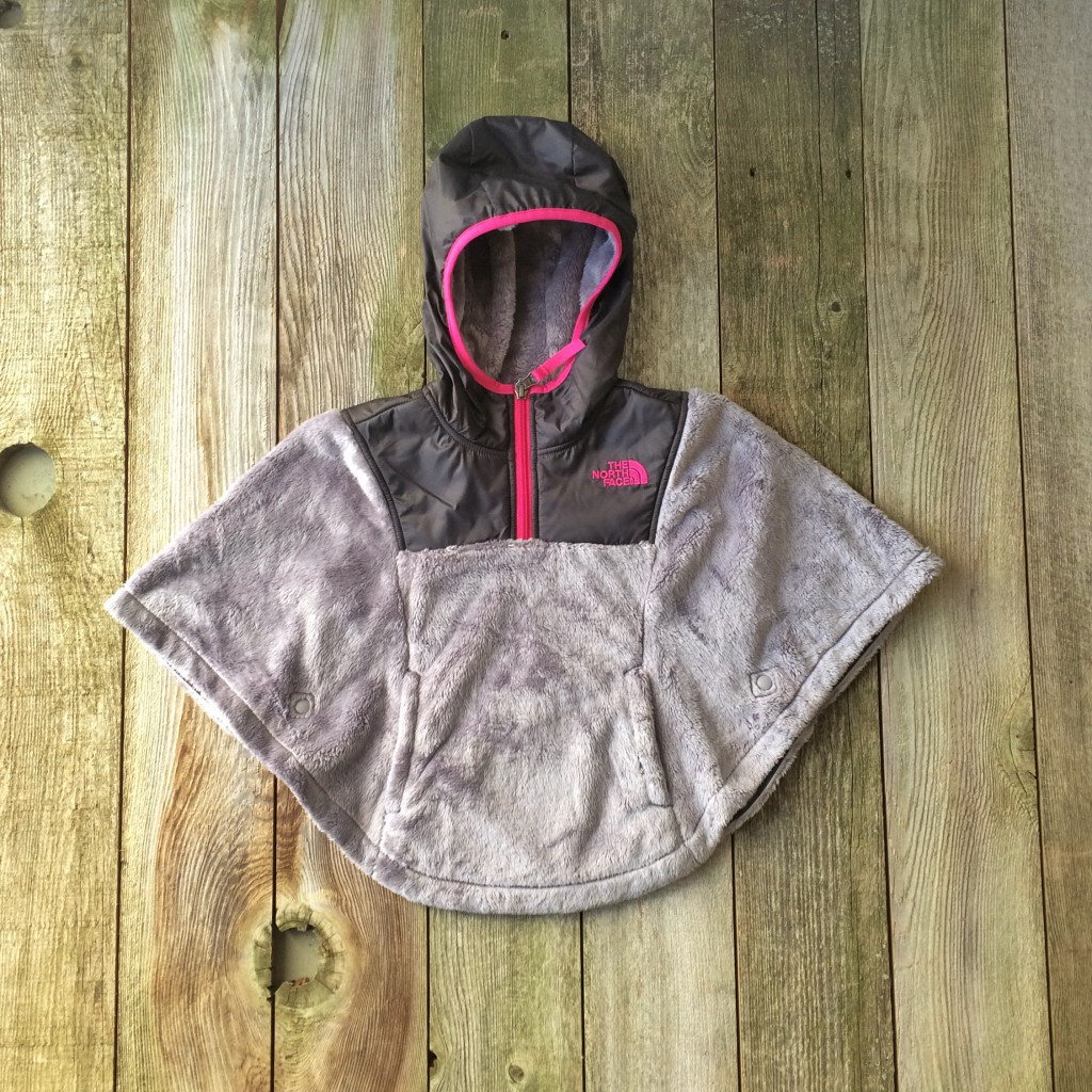 north face toddler poncho