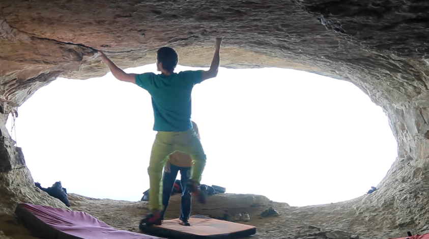 TWO FIRST ASCENTS 8B